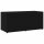 vidaXL TV-Schrank Schwarz 80x34x36 cm Holzwerkstoff