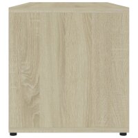 vidaXL TV-Schrank Sonoma-Eiche 80x34x36 cm Holzwerkstoff