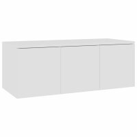 vidaXL TV-Schrank Wei&szlig; 80x34x30 cm Holzwerkstoff