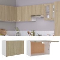 vidaXL Hängeschrank Sonoma-Eiche 60x31x40 cm Holzwerkstoff