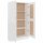 vidaXL B&uuml;cherschrank Wei&szlig; 82,5x30,5x150 cm Holzwerkstoff