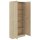 vidaXL B&uuml;cherschrank Sonoma-Eiche 82,5x30,5x185,5 cm Holzwerkstoff