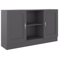 vidaXL Sideboard Grau 120x30,5x70 cm Holzwerkstoff