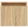 vidaXL Couchtisch-Set Sonoma-Eiche 100x48x40 cm Holzwerkstoff