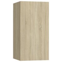 vidaXL TV-Schrank Sonoma-Eiche 30,5x30x60 cm Holzwerkstoff