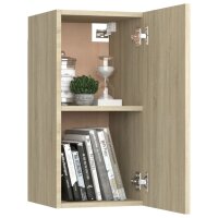 vidaXL TV-Schrank Sonoma-Eiche 30,5x30x60 cm Holzwerkstoff