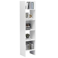 vidaXL B&uuml;cherregal Wei&szlig; 40x35x180 cm Holzwerkstoff