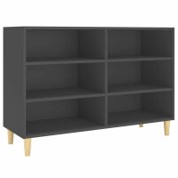 vidaXL Sideboard Grau 103,5x35x70 cm Holzwerkstoff