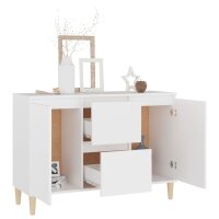 vidaXL Sideboard Wei&szlig; 103,5x35x70 cm Holzwerkstoff