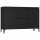 vidaXL Sideboard Schwarz 104x35x70 cm Holzwerkstoff