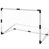 Mini Fußball Torpfosten Netz Set 2 Stück...