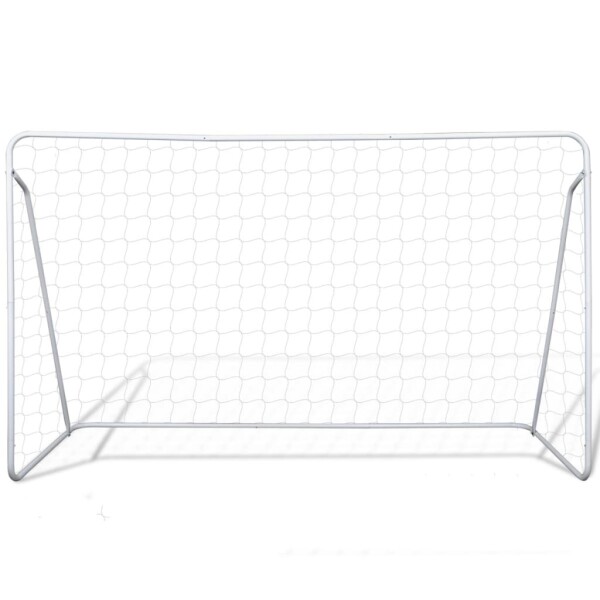 Mini Fu&szlig;ball Torpfosten Netz Set Stahl 240 x 90 x 150 cm