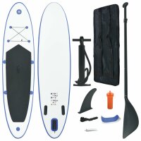 vidaXL Stand Up Paddle Board SUP Aufblasbar Blau und...