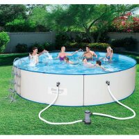 Bestway Hydrium Pro Schwimmbad Set Stahlrahmen 460x90 cm...