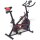 vidaXL Heimtrainer mit Pulsmesser Schwarz und Rot