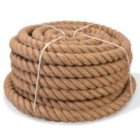 vidaXL Seil 100% Jute 14 mm 100 m