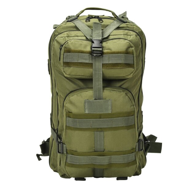 vidaXL Rucksack im Army-Style 50 L Olivgr&uuml;n