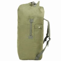 vidaXL Seesack Army Style 85 L Olivgrün