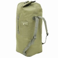 vidaXL Seesack Army Style 85 L Olivgrün