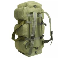 vidaXL 3-in-1 Seesack Armee-Stil 90 L Olivgr&uuml;n