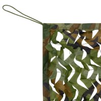 vidaXL Tarnnetz mit Aufbewahrungsbeutel 6 x 8 m