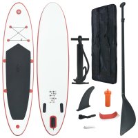 vidaXL Stand Up-Paddelboard-Set Aufblasbar Rot und...