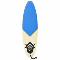 vidaXL Surfbrett 170 cm Blau und Creme