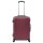 vidaXL Hartschalen-Trolley-Set 3 Stk. Weinrot ABS