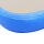 vidaXL Aufblasbare Gymnastikmatte mit Pumpe 600x100x10 cm PVC Blau