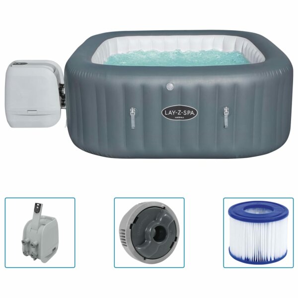 Bestway Lay-Z-Spa Aufblasbarer Whirlpool Hawaii HydroJet Pro