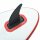 vidaXL Mittelflosse für SUP-Board 18,3 x 21,2 cm Kunststoff Schwarz