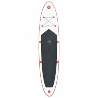 vidaXL Aufblasbares Stand-Up-Paddleboard Set mit Segel Rot und Wei&szlig;