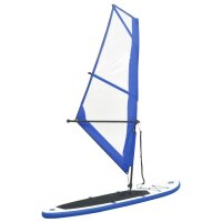 vidaXL Aufblasbares Stand-Up-Paddleboard Set mit Segel...