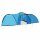 vidaXL Camping-Zelt Iglu 650x240x190 cm 8 Personen Blau