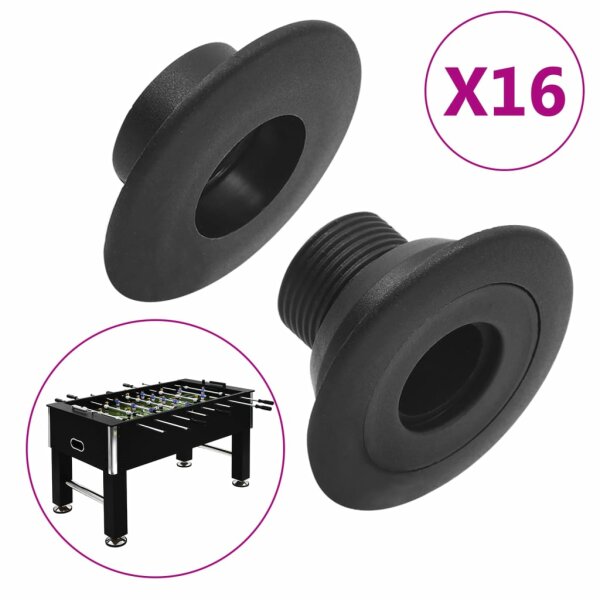 vidaXL Tischfu&szlig;ball-Kugellager 16 Stk. f&uuml;r 15,9/16 mm Stange