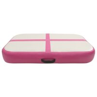 vidaXL Aufblasbare Gymnastikmatte mit Pumpe 60x100x10 cm PVC Rosa