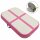 vidaXL Aufblasbare Gymnastikmatte mit Pumpe 60x100x15 cm PVC Rosa