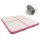 vidaXL Aufblasbare Gymnastikmatte mit Pumpe 200x200x10 cm PVC Rosa