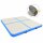 vidaXL Aufblasbare Gymnastikmatte mit Pumpe 200x200x20 cm PVC Blau