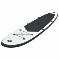 vidaXL Aufblasbares Stand Up Paddle Board Set Schwarz und...