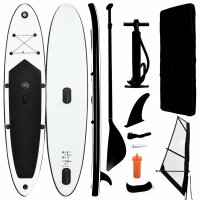 vidaXL Aufblasbares Stand-Up-Paddleboard Set mit Segel...