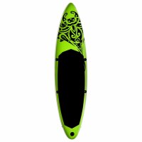 vidaXL Aufblasbares Stand Up Paddle Board Set 320x76x15 cm Gr&uuml;n