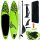 vidaXL Aufblasbares Stand Up Paddle Board Set 320x76x15 cm Gr&uuml;n