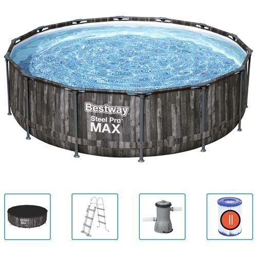 Bestway Steel Pro MAX Swimmingpool-Set Rund 427x107 cm