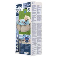 Bestway Power Steel Swimmingpool-Set mit Dach 396x107 cm