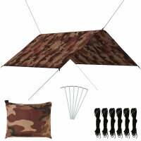 vidaXL Outdoor-Tarp 3x2,85 m Camouflage