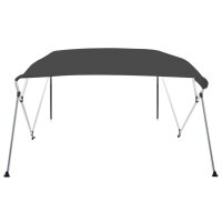 vidaXL 4-Bow Bimini Top Anthrazit 243x210x137 cm