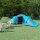 vidaXL Campingzelt 6 Personen Blau und Hellblau