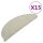 vidaXL Treppenmatten Selbstklebend Sisal-Optik 15 Stk. 65x21x4 cm Grau