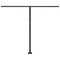 vidaXL Standmarkise Automatisch 300x250 cm Creme